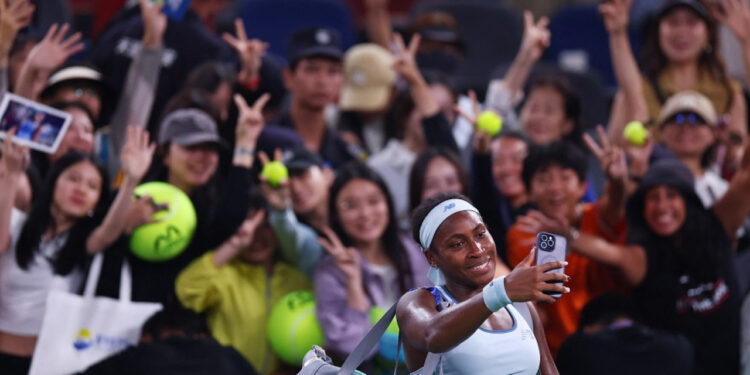 Gauff beats Paolini to reach Wuhan final