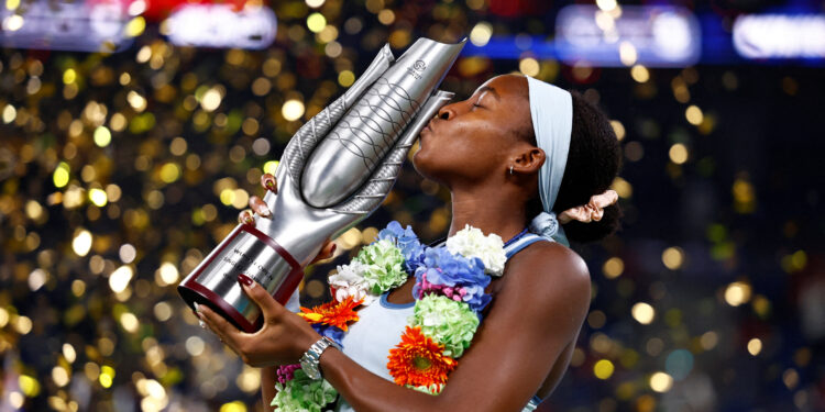 Gauff beats Pegula in straight sets to win Wuhan Open