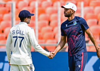 India cruise in dominant display over West Indies