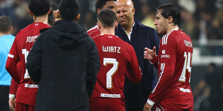 Liverpool end losing skid with Eintracht Frankfurt win