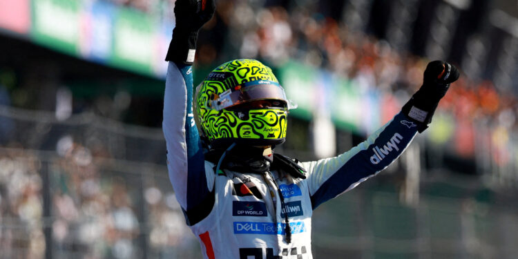 Norris wins in Mexico to claim F1 championship lead