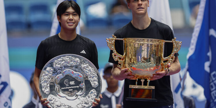 Sinner wins China Open with harsh lesson for Tien