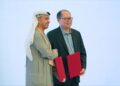 Theyab bin Mohamed bin Zayed Witnesses JV Agreement Signing between Silal and SVG at China International Import Expo 2025