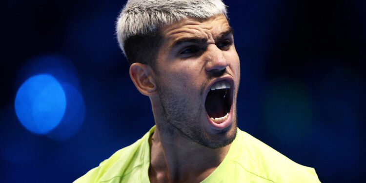 Alcaraz staves off Fritz in comeback win at ATP Finals
