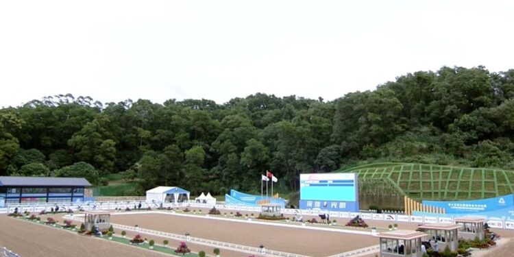 Annie Ho goes for dressage medal after team miss