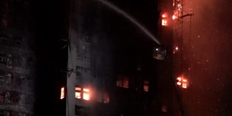 Election promotion, forums suspended over fire