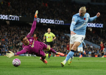 Haaland double propels Man City past Bournemouth