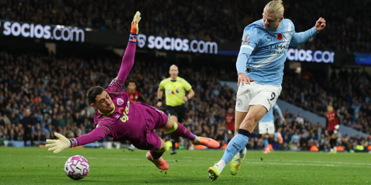 Haaland double propels Man City past Bournemouth