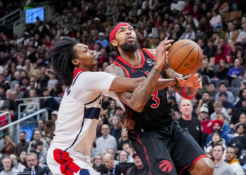 Raptors dispels Wizards to first in NBA Cup last eight