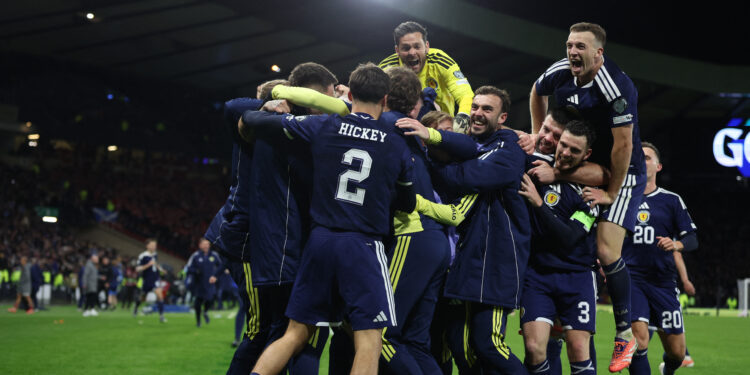 Scotland strike late to book historic World Cup place