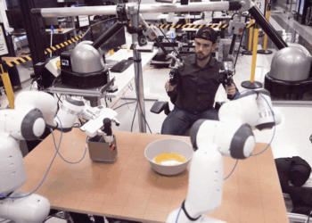 Teaching robots to map large environments