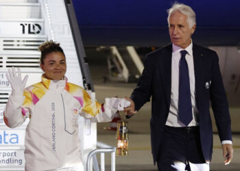 2026 Winter Olympics flame lands in Italy