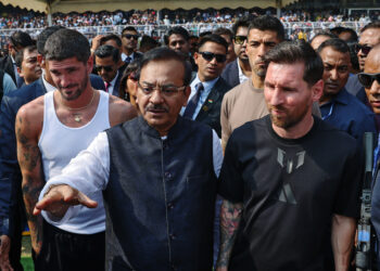 Chairs fly in India as Messi fails to be pitch perfect