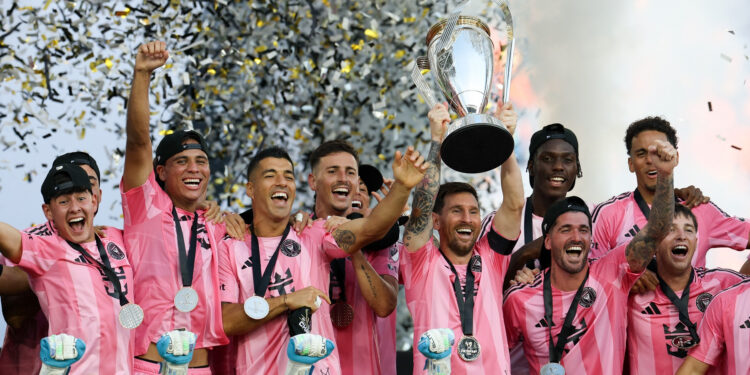 Messi dazzles as Miami beat Vancouver to win MLS title
