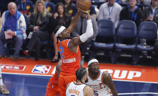 Thunder steamroll Suns to move into NBA Cup semis