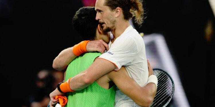 Alcaraz outlasts Zverev in nail-biting semis thriller