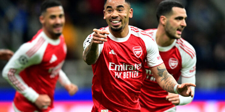 Arsenal maintain perfect Champions League start