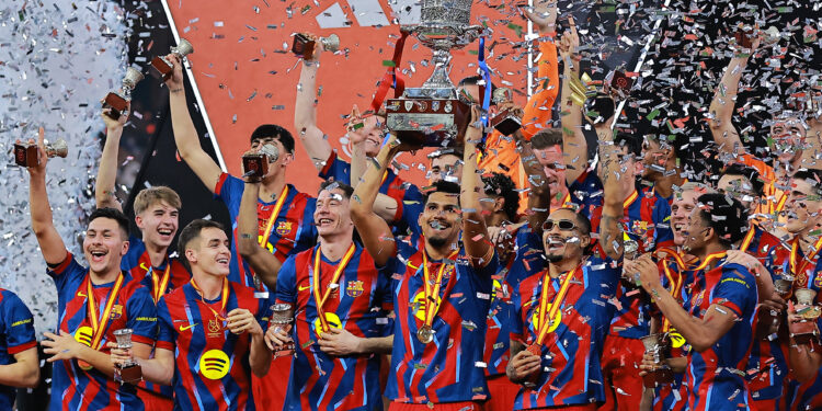 Barca down Real for record-extending Super Cup crown