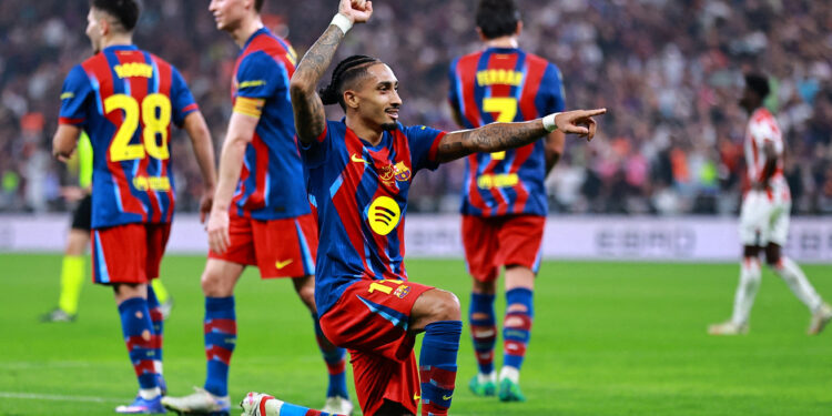 Barca rout Athletic to reach Spanish Super Cup final