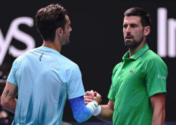 Djokovic rides his luck to reach Australian Open semis