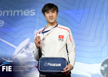 Fencer Ryan Choi wins World Cup silver in Paris