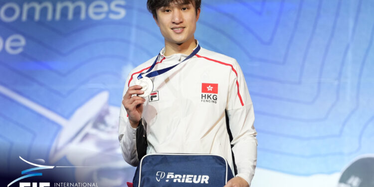Fencer Ryan Choi wins World Cup silver in Paris