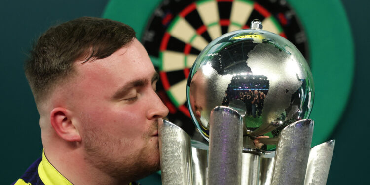 Littler storms to second world darts crown