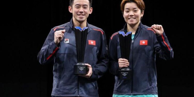 Wong and Doo win mixed doubles title in Doha