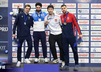 Edgar Cheung grabs foil bronze at Grand Prix in Turin