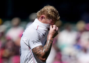 England captain Stokes suffers facial injury from ball