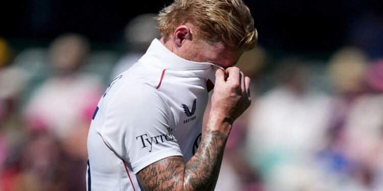England captain Stokes suffers facial injury from ball