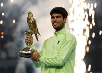 Imperious Alcaraz storms to Qatar Open title