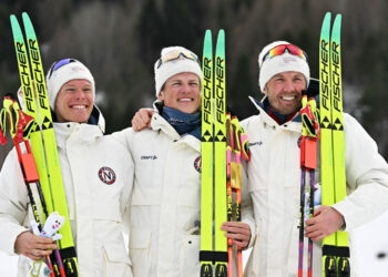 Klaebo makes Olympic history with sixth gold