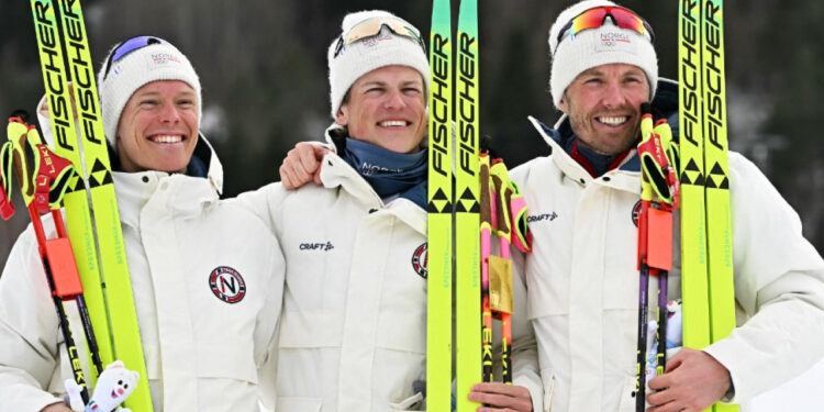 Klaebo makes Olympic history with sixth gold