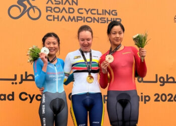 SAR cyclist wins silver at Asian Championships