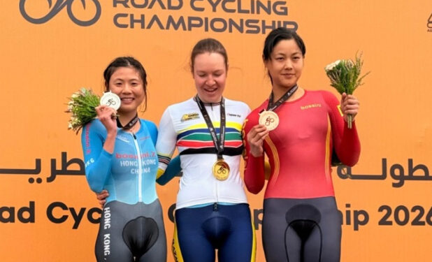 SAR cyclist wins silver at Asian Championships
