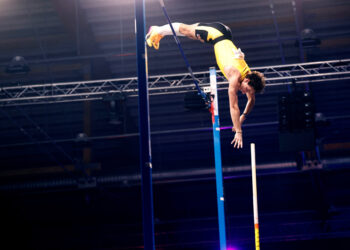 Duplantis breaks pole vault world record for 15th time