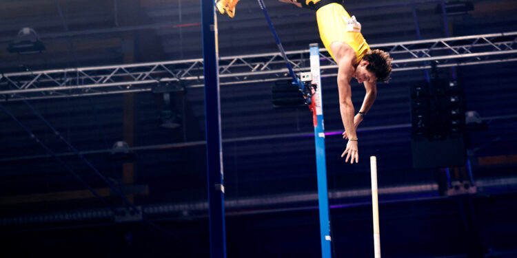 Duplantis breaks pole vault world record for 15th time