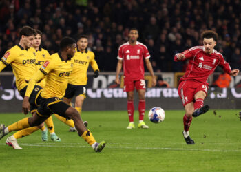 Liverpool tame Wolves to reach FA Cup quarter-finals