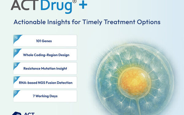ACT Genomics Upgrades Clinically Recognized Genomic Test to 101-Gene Panel with 7-Day Turnaround