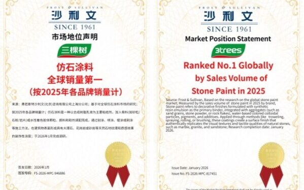 Xinhua Silk Road: 3TREES expands global reach amid eye-catching stone paint sales