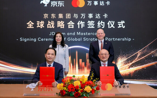 Mastercard and JD.com announce strategic partnership to support business growth through payments innovation