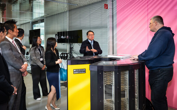 CS continues German university visit