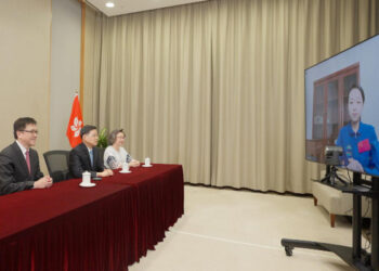 CE holds video call with HK astronaut
