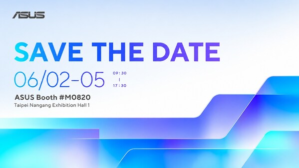 ASUS to Showcase Next-Generation AI Experiences and Consumer Innovation at Computex 2026