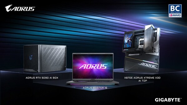 GIGABYTE’s Cutting-edge Innovations Recognized with COMPUTEX 2026 Best Choice Award