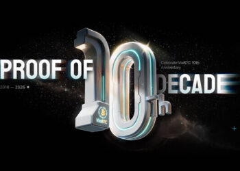 ViaBTC Launches “Proof of Decade” Campaign to Celebrate 10th Anniversary
