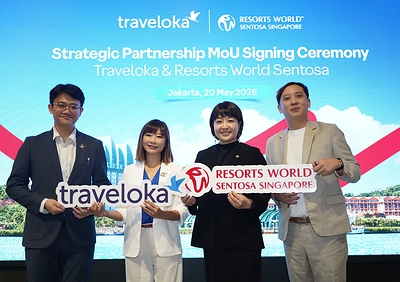 Traveloka and Resorts World Sentosa Partner to Capture Surging Demand for Experience-Led Travel to Singapore