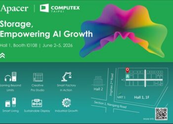 Apacer Showcases Edge AI Storage Power at COMPUTEX 2026