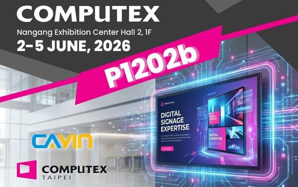 See What 20 Years of Digital Signage Expertise Looks Like, Live at COMPUTEX 2026